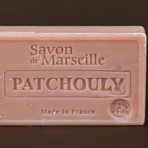 LE CHATELARD 1802 Patchouli Savon de Provence, enriched with Sweet Almond Oil | 100g French Soaps UK