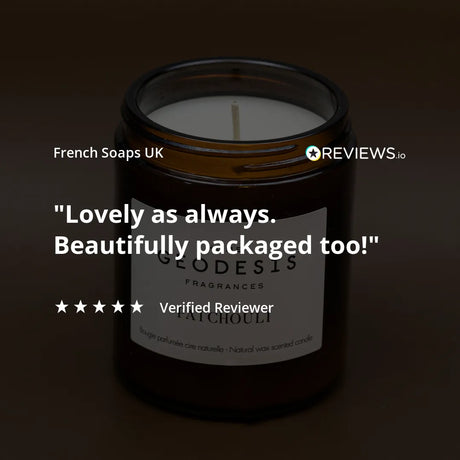 GEODESIS Patchouli, Sumatra, Candle by Geodesis French Soaps UK