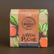 TADÉ PAYS DU LEVANT Peach Marseille Soap with Olive Oil | 100g French Soaps UK