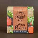 TADÉ PAYS DU LEVANT Peach Marseille Soap with Olive Oil | 100g French Soaps UK