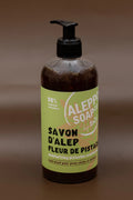 Pistachio Flower Aleppo Liquid Soap, Dry & Intolerant Skin | 500ml-TADÉ PAYS DU LEVANT-FrenchSoaps