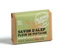 TADÉ PAYS DU LEVANT Pistachio Flower Fragranced Aleppo Soap, for dry and intolerant skin | 100g French Soaps UK