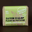 TADÉ PAYS DU LEVANT Pistachio Flower Fragranced Aleppo Soap, for dry and intolerant skin | 100g French Soaps UK