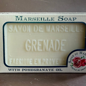 BLEU JAUNE Pomegranate Oil, Enriched Marseille Soap | 100g French Soaps UK