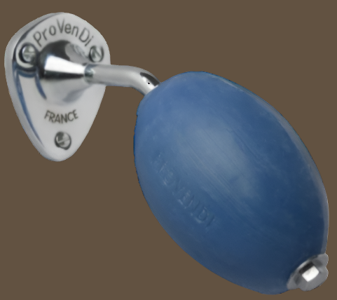 Provendi Lavender Rotating Wall Soap | Chrome Wall Arm