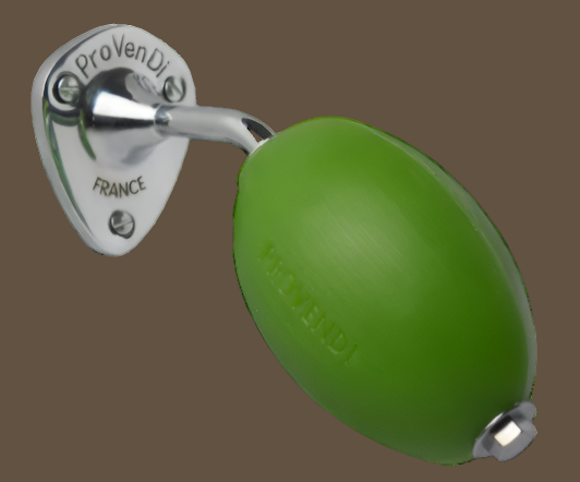 Verbena Rotating Wall Soap - Chrome Wall Arm, by PROVENDI