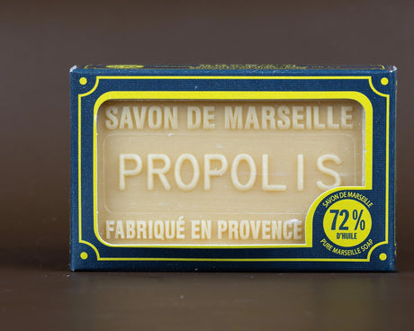 BLEU JAUNE Propolis, Marseille Soap with Olive Oil| 100g French Soaps UK