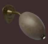 PROVENDI Provendi Exfoliating Cedar Rotating Wall Soap |  Brass Wall Arm French Soaps UK