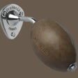 PROVENDI Provendi Exfoliating Cedar Rotating Wall Soap | Chrome Wall Arm French Soaps UK