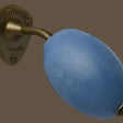 PROVENDI Provendi Lavender Rotating Wall Soap | Brass Wall Arm French Soaps UK