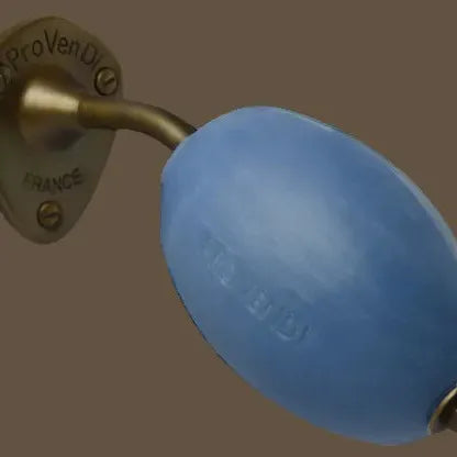 PROVENDI Provendi Lavender Rotating Wall Soap | Brass Wall Arm French Soaps UK