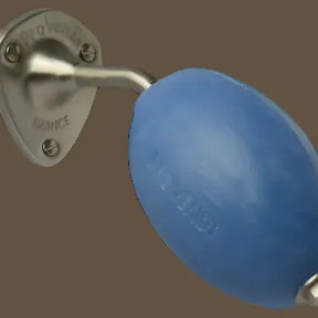 PROVENDI Provendi Lavender Rotating Wall Soap |  Brushed Steel Wall Arm French Soaps UK