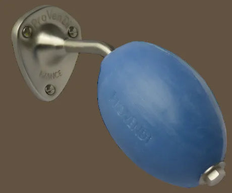 PROVENDI Provendi Lavender Rotating Wall Soap |  Brushed Steel Wall Arm French Soaps UK