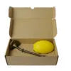 PROVENDI Provendi Lemon Rotating Wall Soap | Brass Wall Arm French Soaps UK