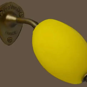 PROVENDI Provendi Lemon Rotating Wall Soap | Brass Wall Arm French Soaps UK