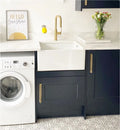 PROVENDI Provendi Lemon Rotating Wall Soap | Brushed Steel Wall Arm French Soaps UK