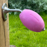 PROVENDI Provendi Rose Rotating Wall Soap | Brushed Steel Wall Arm French Soaps UK