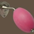 PROVENDI Provendi Rose Rotating Wall Soap | Brushed Steel Wall Arm French Soaps UK