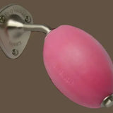 PROVENDI Provendi Rose Rotating Wall Soap | Brushed Steel Wall Arm French Soaps UK