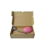 PROVENDI Provendi Rose Rotating Wall Soap | Chrome Wall Arm French Soaps UK