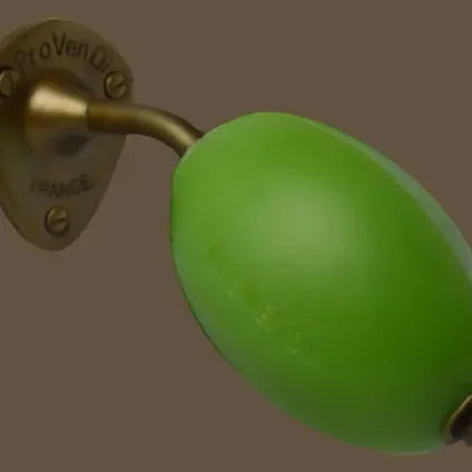 PROVENDI Provendi Verbena Rotating Wall Soap | Brass Wall Arm French Soaps UK