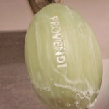 PROVENDI Provendi Verbena Rotating Wall Soap | Brushed Steel Wall Arm French Soaps UK