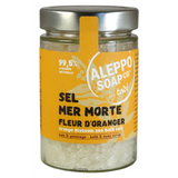 TADÉ PAYS DU LEVANT Pure Dead Sea Salts for Bath & Body, fragranced with Orange Flower | 300g French Soaps UK
