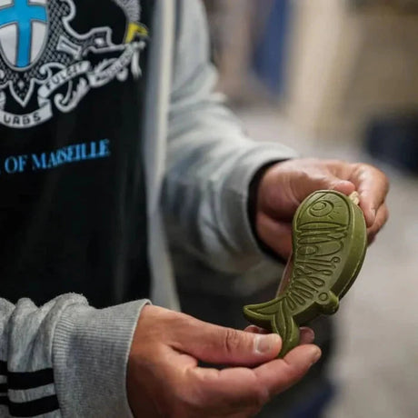 FER A CHEVAL Pure Olive 'Sardine by Sardo', Marseille Soap on a Rope | 95g French Soaps UK