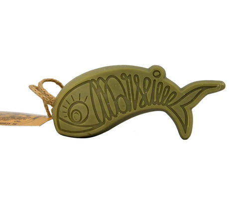 FER A CHEVAL Pure Olive 'Sardine by Sardo', Marseille Soap on a Rope | 95g French Soaps UK