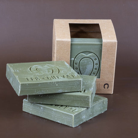 FER A CHEVAL Pure Olive Savon de Marseille | 4x65g slices French Soaps UK