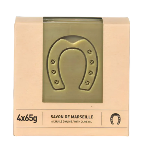 FER A CHEVAL Pure Olive Savon de Marseille | 4x65g slices French Soaps UK