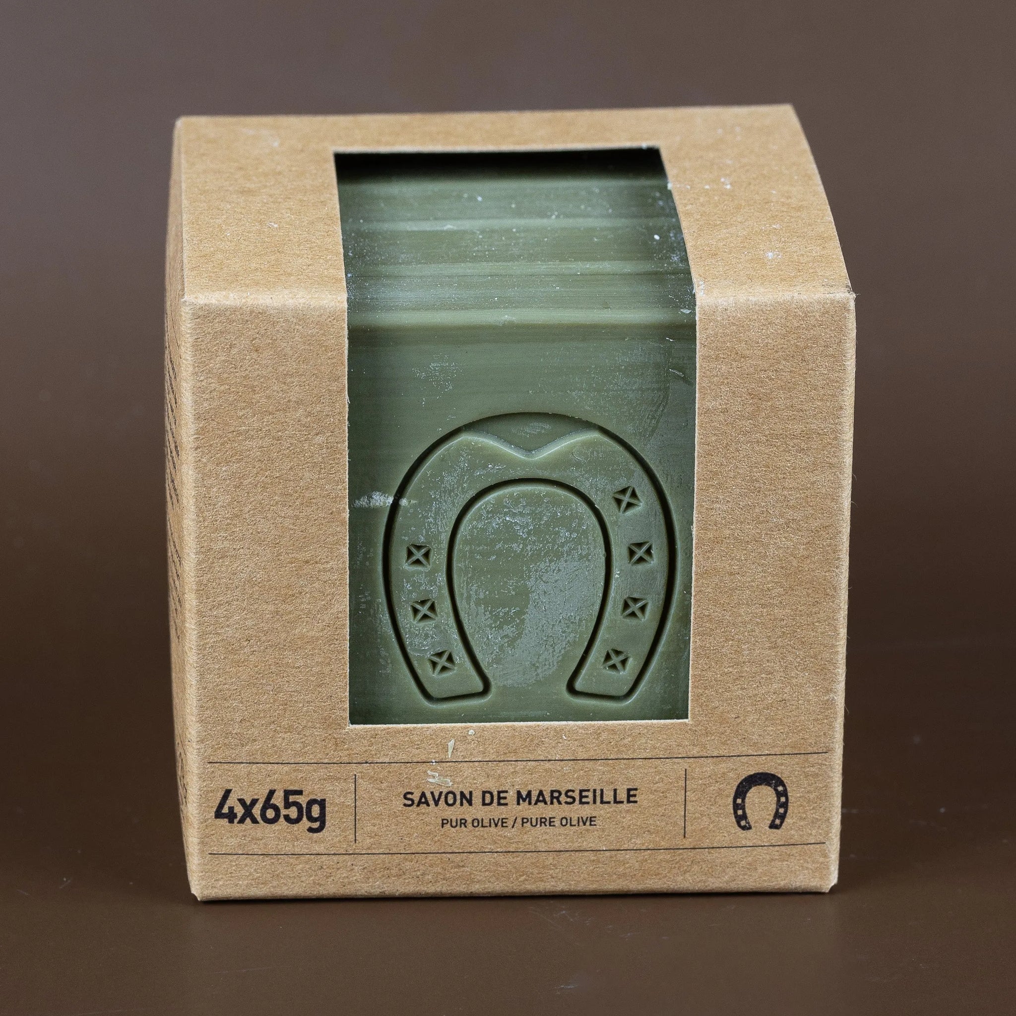 FER A CHEVAL Pure Olive Savon de Marseille | 4x65g slices French Soaps UK