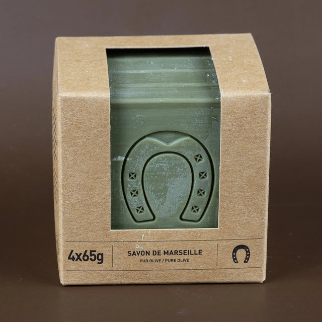 FER A CHEVAL Pure Olive Savon de Marseille | 4x65g slices French Soaps UK