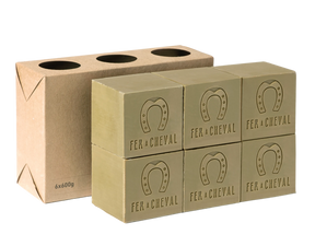 FER A CHEVAL Pure Olive Savon de Marseille | 6 x 600g Cubes French Soaps UK
