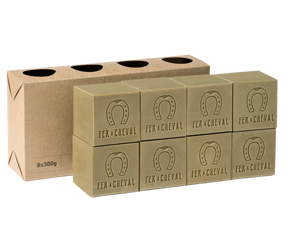 FER A CHEVAL Pure Olive Savon de Marseille | 8 x 300g French Soaps UK
