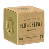 FER A CHEVAL Pure Olive Savon de Marseille Cube | 100g French Soaps UK