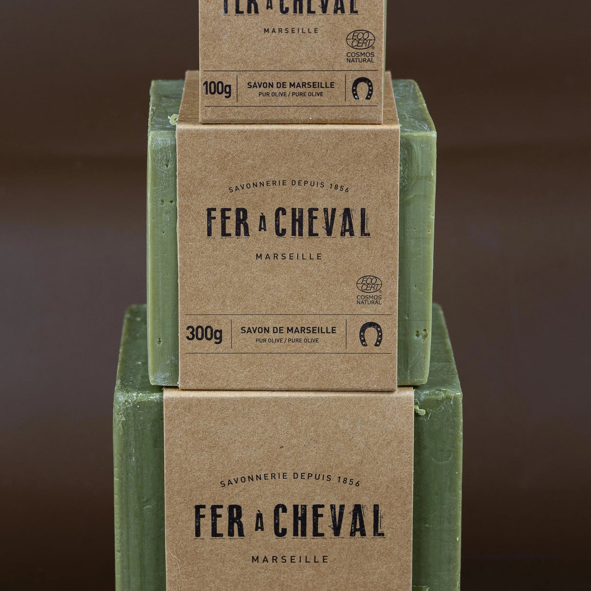 FER A CHEVAL Pure Olive Savon de Marseille Cube | 600g French Soaps UK