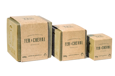 FER A CHEVAL Pure Olive Savon de Marseille Cube | 100g French Soaps UK
