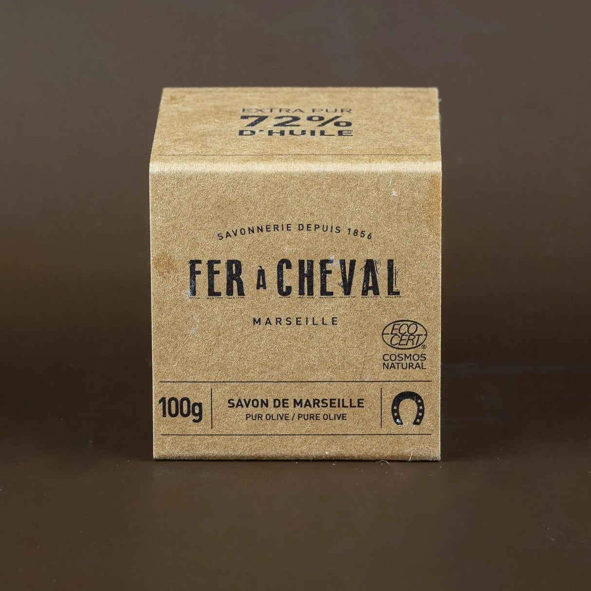FER A CHEVAL Pure Olive Savon de Marseille Cube | 100g French Soaps UK