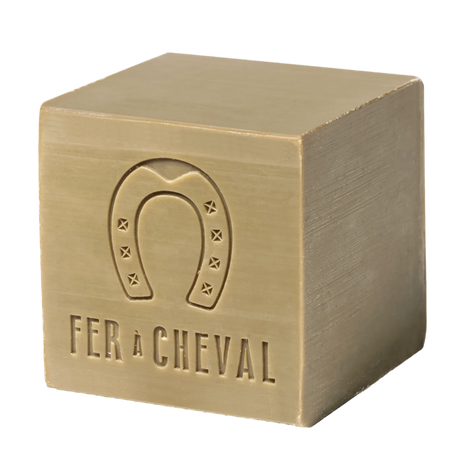 FER A CHEVAL Pure Olive Savon de Marseille Cube | 600g French Soaps UK