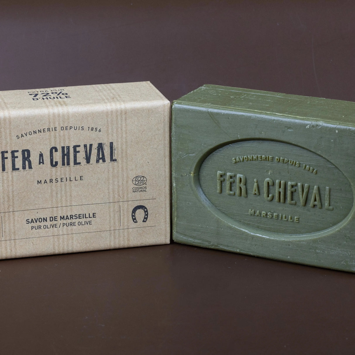 FER A CHEVAL Pure Olive Savonnettes de Marseille | 250g French Soaps UK