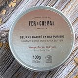 FER A CHEVAL Pure Organic Shea Butter Balm for Face, Body and Hair French Soaps UK