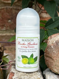 MAISON BERTHE GUILHEM Roll On Deodorant with Organic Alpine Goat's Milk, Citrus Garden | 50ml French Soaps UK