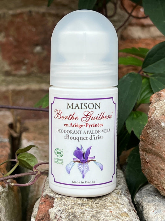 Roll On Deodorant with Organic Alpine Goat's Milk , Iris | 50ml