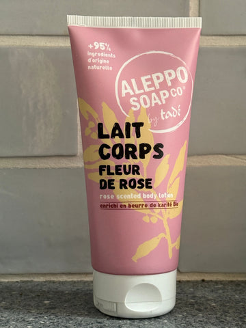 TADÉ PAYS DU LEVANT Rose Flower Body Lotion with Shea Butter | 200ml French Soaps UK