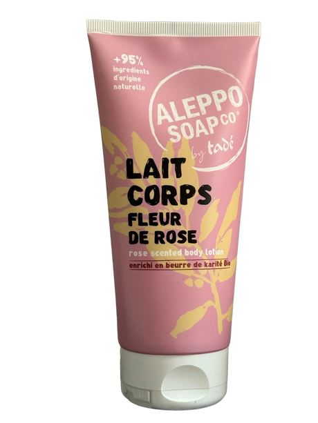 TADÉ PAYS DU LEVANT Rose Flower Body Lotion with Shea Butter | 200ml French Soaps UK