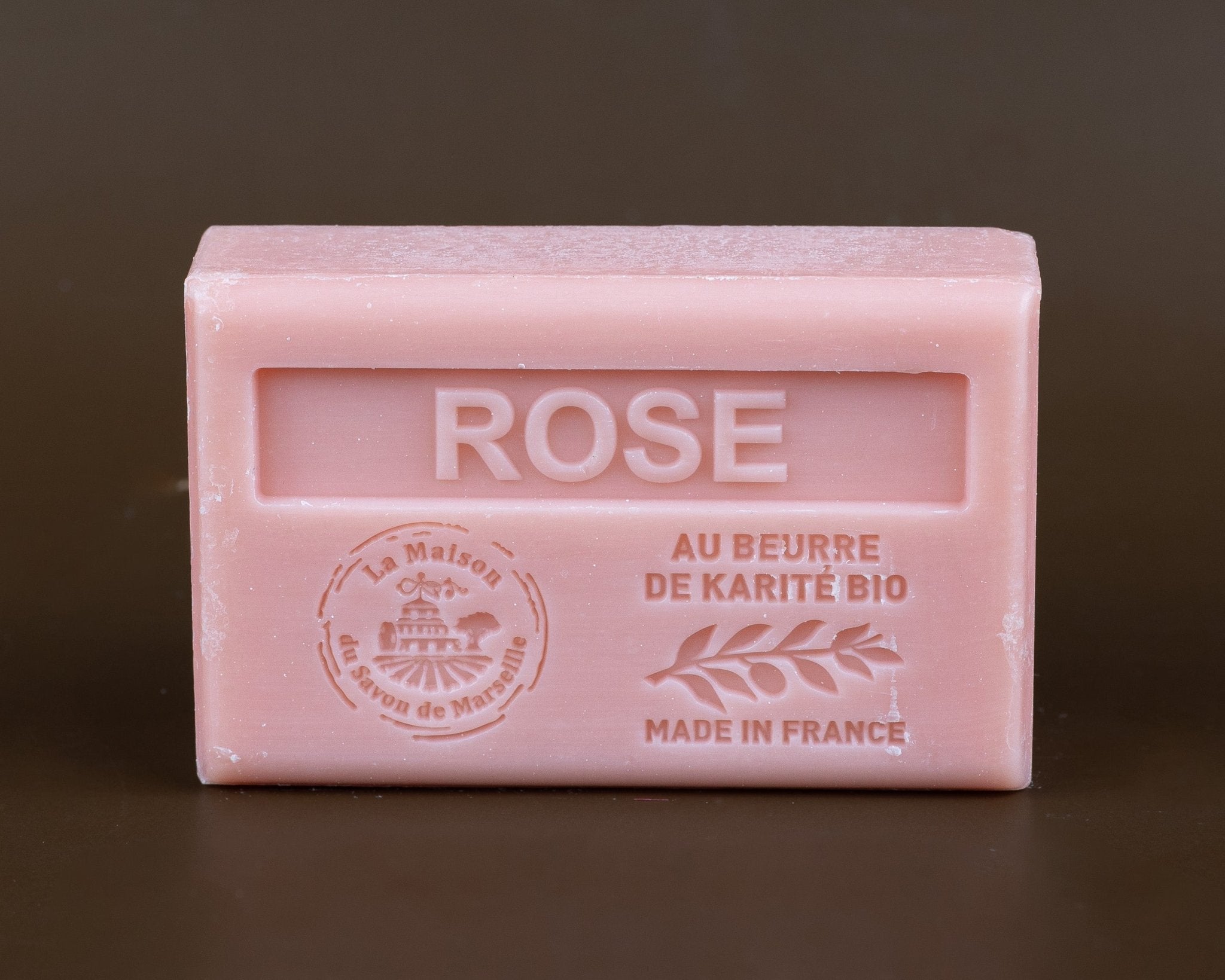 Rose French Soap with Organic Shea Butter, 125g