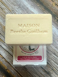 MAISON BERTHE GUILHEM Rose Geranium & Rosehip Oils | Organic Alpine Goat's Milk | 100g French Soaps UK