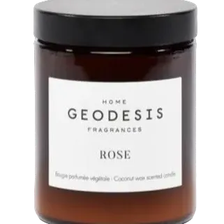 GEODESIS Rose, India, Candle by Geodesis French Soaps UK