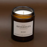 GEODESIS Rose, India, Candle by Geodesis French Soaps UK